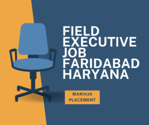 Field Executive job Faridabad Haryana