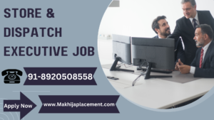 Urgent Hiring Store and Dispatch Executive job in Palwal Haryana 