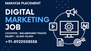 Digital Marketing job at School Ballabhgarh Tigaon Faridabad Haryana