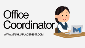 Office Coordinator job in Air Force Road Faridabad Haryana