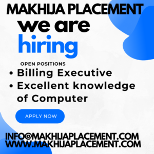  Urgent Hiring Billing Executive job for fresher female Faridabad Haryana